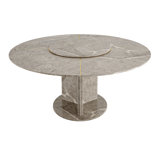 Maximo Round Marble Dining Table