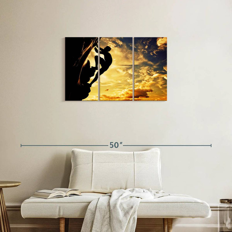 Sireci Free Climbing, 20" H x 33" W