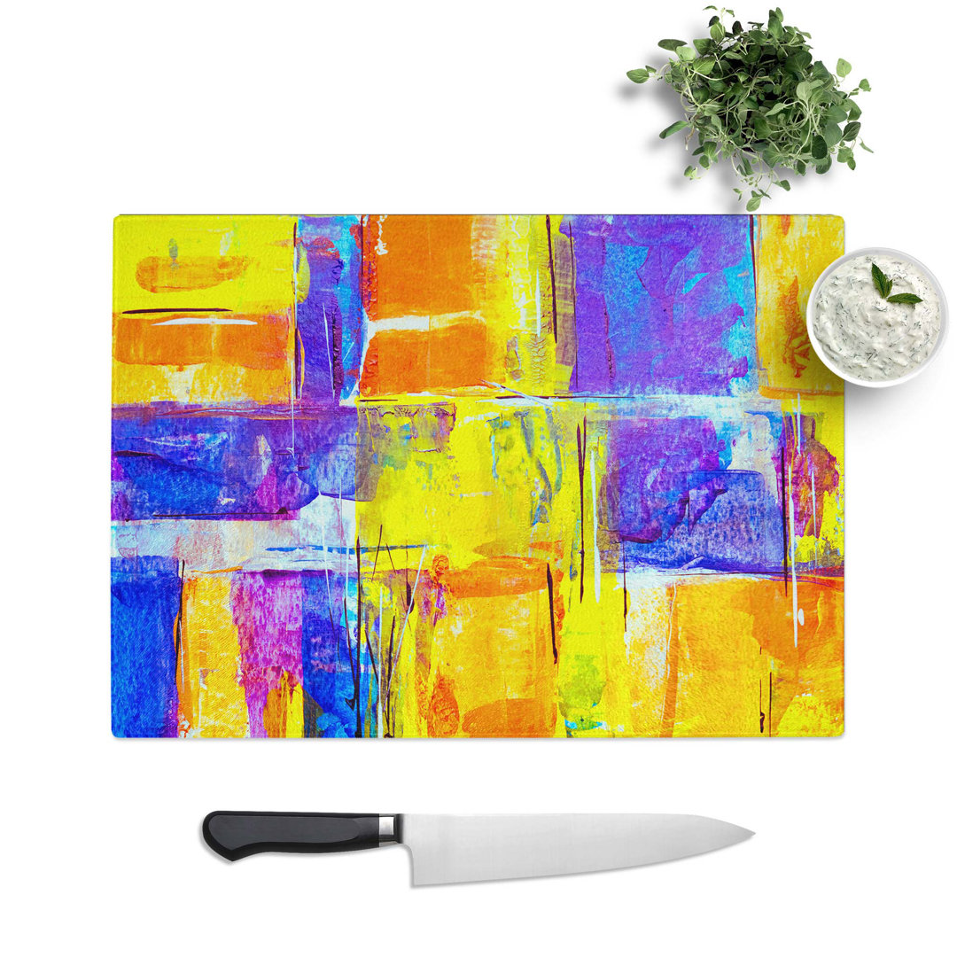 Tempered Glass Art Painting Vol.250 Chopping Board