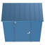 Remise de rangement en acier Select, 6 x 4, bleu gris-67124400