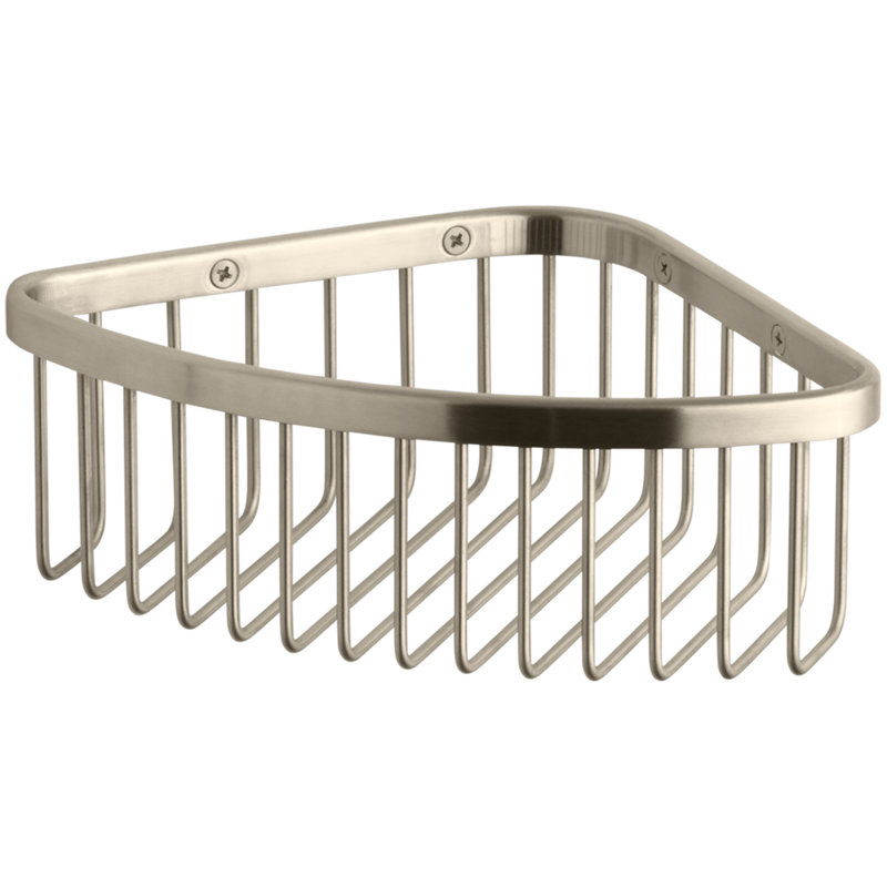 Kohler Shower Basket, Vibrant Brushed Bronze, 3" H x 9.125" W x 6.25" D