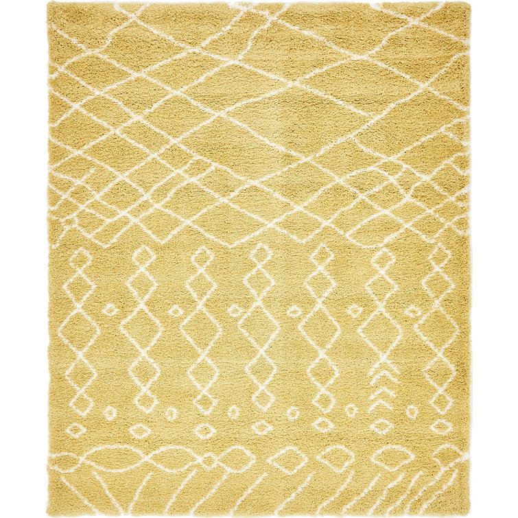 Tapis jaune / ivoire Pickering