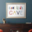 «Cool Kids Cave», impression sur toile encadrée-1626325954