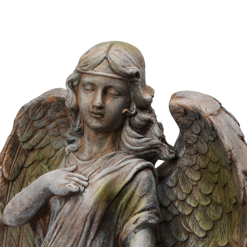 Statue 31 po H 31 po avec finition moussue