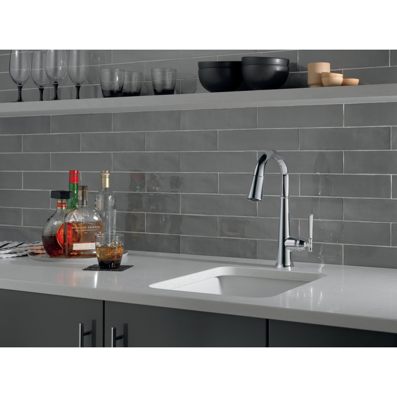 Robinet de cuisine Emmeline, Chrome Lumicoat