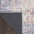 Machine Washable Oriental Blue/Red Area Rug-844340233