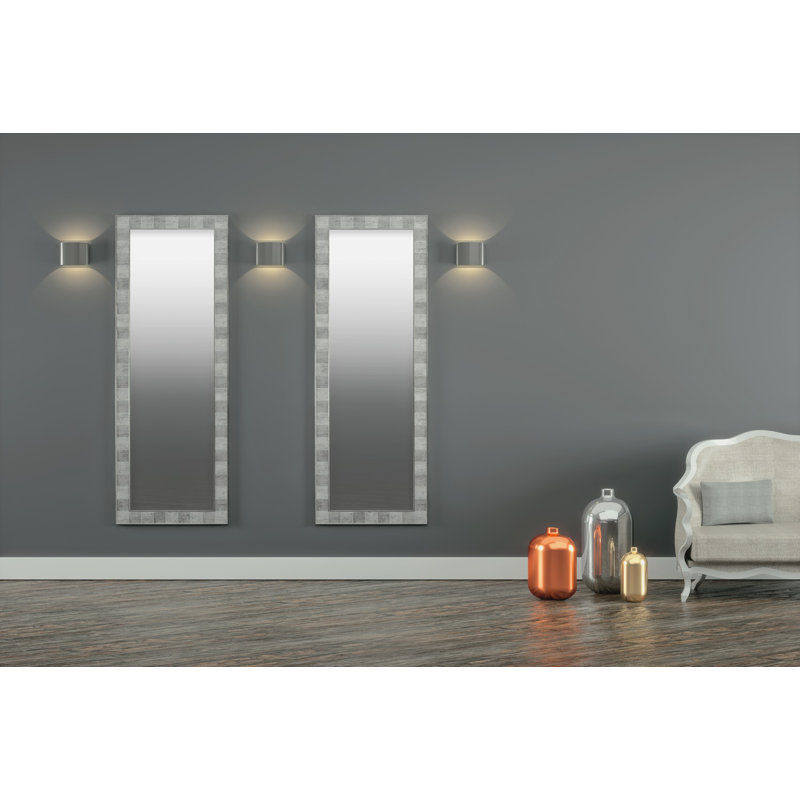 Plafonnier encastré 1 lumière DEL Encore, Extérieur en chrome brossé / intérieur blanc
