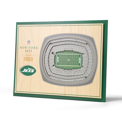 Art mural NFL 5 couches Stadiumview