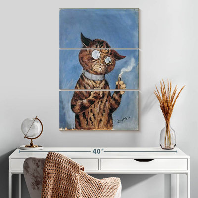 Chat Ketti avec un cigare