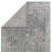 Phoebe Machine WashableGeometric Area Rug in Light Gray/Blue-103947536