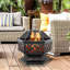Hexagon Steel Smokeless Fire Pit