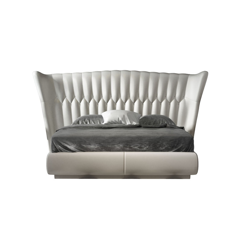 Annalya Upholstered Bed, High Gloss, King