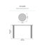 Console en bois massif 48 "Clayton-106856606