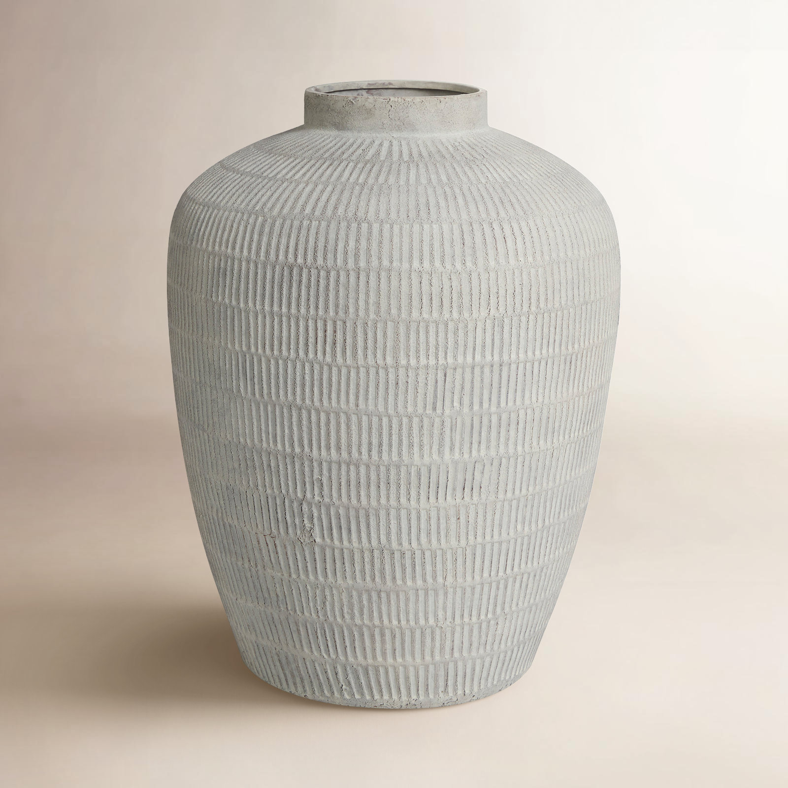 Kimona Ceramic Table Vase, 19.3" H x 14.75" W x 14.8" D