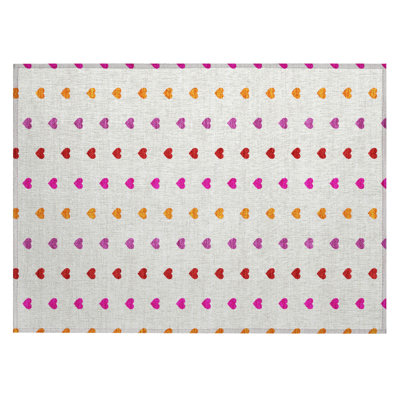 Machine Washable Indoor/Outdoor Chantille ACN2510 Kids Rug