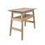 Table inclinable en acacia massif Offerman Camila