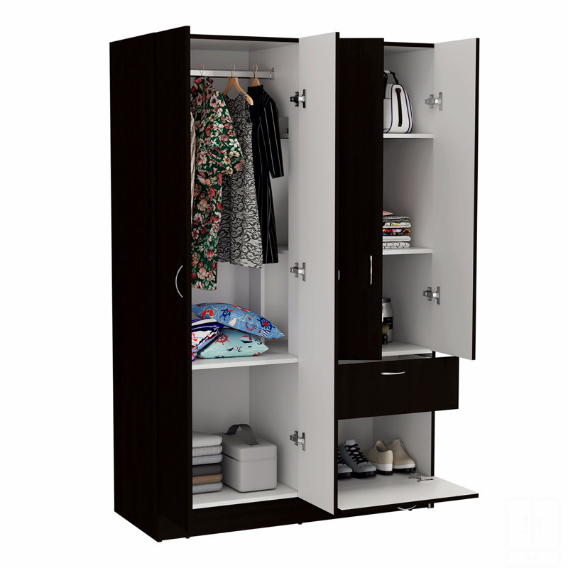 Armoire Alpes, chambre / blanc