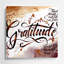 Art mural en métal beige, "Thanksgiving Thankfulness"-1617131672