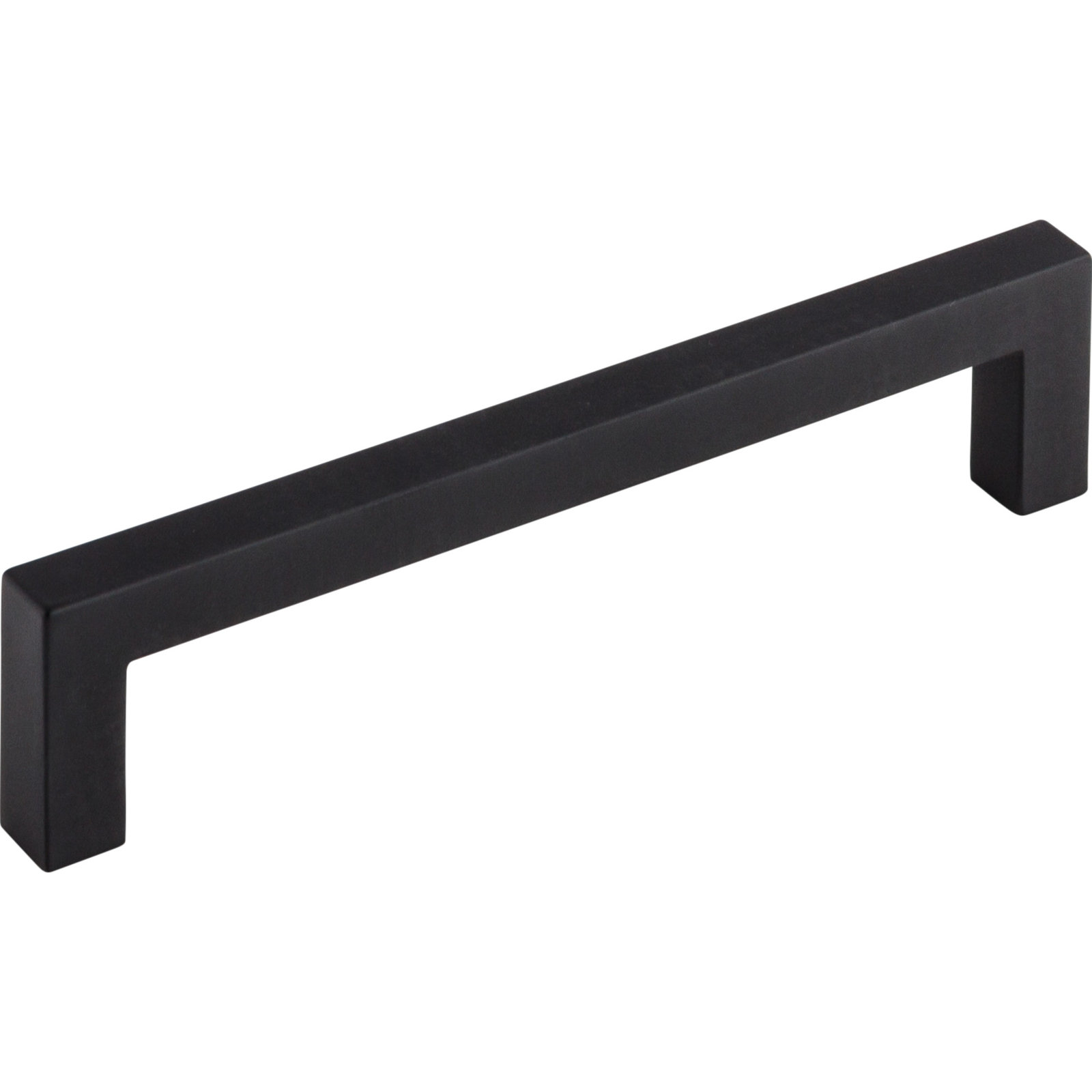 Square Bar Cabinet Pull, Flat Black, 5 1/16" Center to Center
