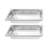 2-Pack Perforated Steam Table Food Pan