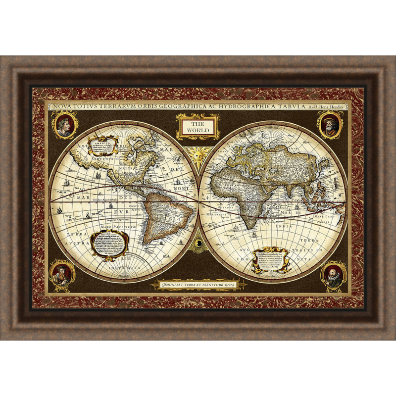 Steverson " Decorative World Map "