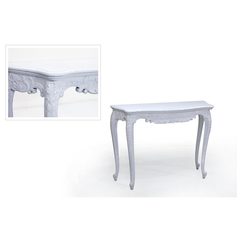 Laclede 120cm Console Table, White Gloss