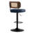 Adjustable Height 360° Swivel Bar Stools With Rattan Backrest-501981492