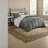 Cozy King Bedding Sets, Plush Sherpa Polyester Rustic Home Comfort
