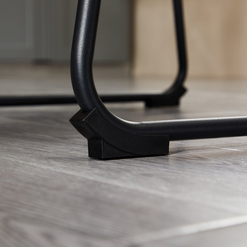Tabouret Gillyan, Noir, Tabouret de bar (siège d'une hauteur de 29 po)