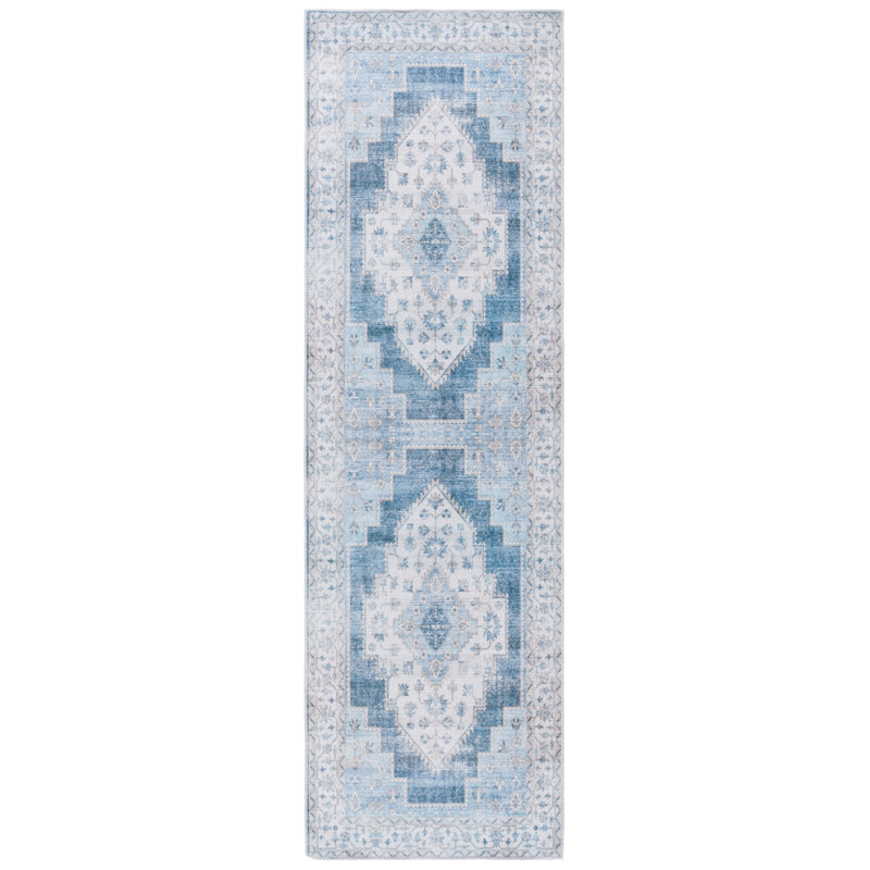 Tapis sud-ouest lavable à la machine Maritess, Tapis de couloir 2 pi 6 po x 8 pi