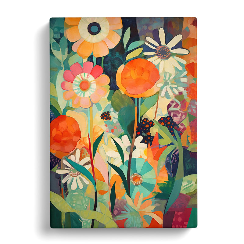 Matawan Flowers Orphism Vol.3 - Wrapped Canvas Print, 50cm H x 35cm W x 3cm D