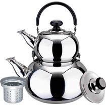 Fancy Electric Glass Tea Maker and Teapot With LED Light (Samovar, Samavar)
