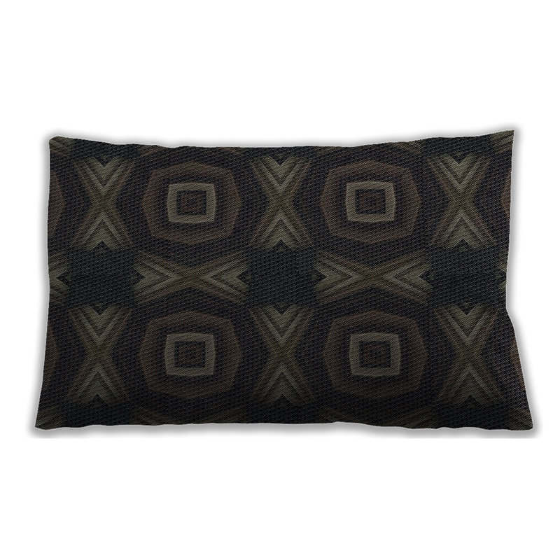 Patterned 276 Throw Pillow, Synthetic