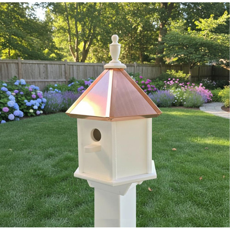 Maison d'oiseaux avec 2 compartiments gigognes Amish