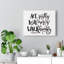 Act Justly, Love Mercy, Walk Humbly Micah 6:8 1 Piece Wrapped Canvas Wall Art-358981872