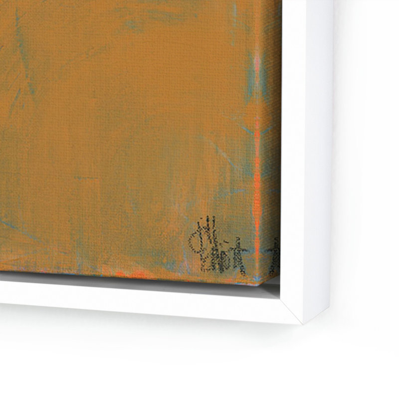 Sometimes Still Painting by Jill Elliott, 40" H x 40" W, Light Brown Canvas