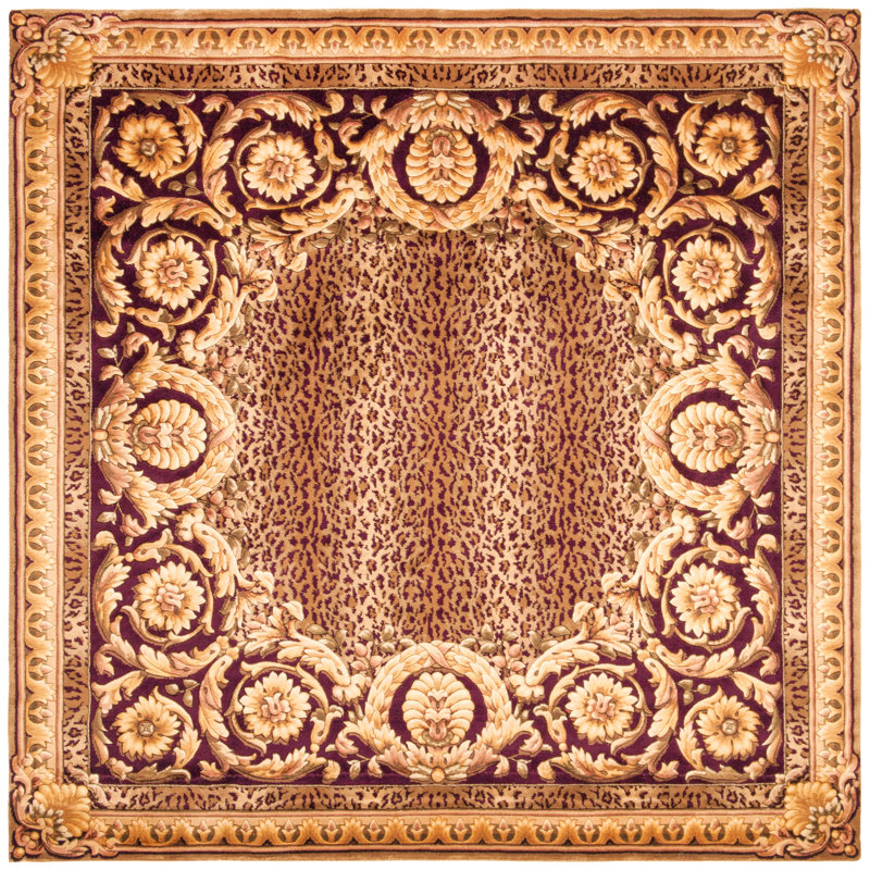 Fl01 Area Rug In Multi, Square 8'