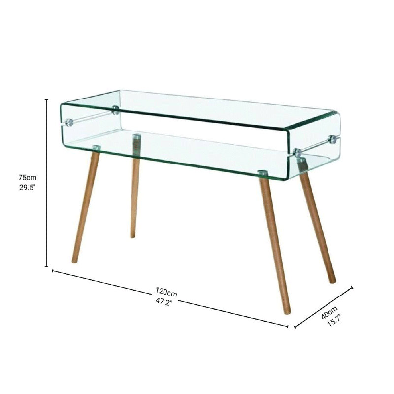 Table de couloir 47,2 po