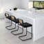 Tabouret rembourré en velours Krickelin-1200008072-1200008073-1200008074