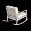 Chaise berçante en bois massif Ingibergur-684785588-684785593
