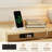3 - Drawer Nightstand, 24“ W Wood Bedside Table With Built-In Outlets And Solid Wood Legs-76430150-76430149