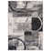 Bionda Geometric Area Rug in Cream/Black/Gray