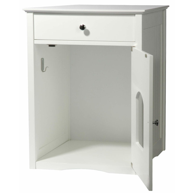 Crossley Wood Enclosed Litter Box Housing