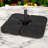 Water Fillable Base For Cross Base Cantilever Paraso Set of 4, With Carry Handle