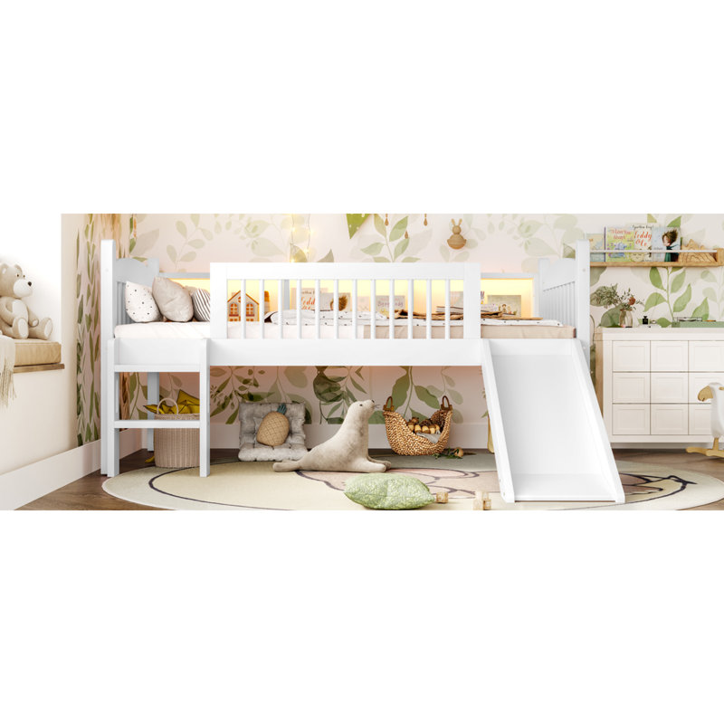 Space-saving Solid Wood Twin Xl Loft Bed, Modern Design For Home