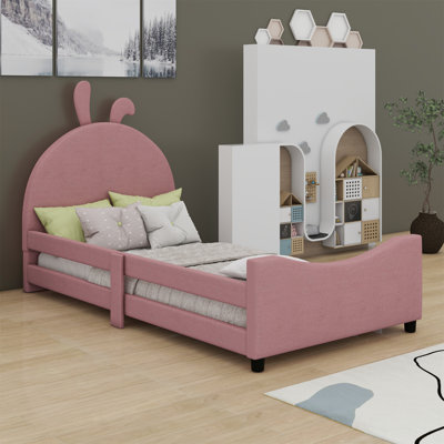 Lit plateforme tapissier Alafia