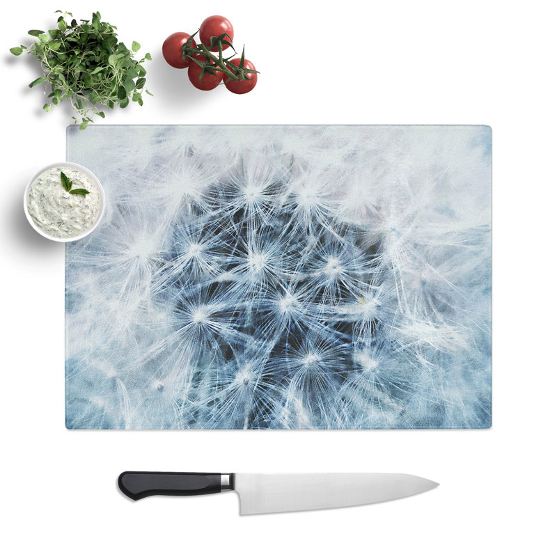 Dandelion Seeds Vol.12 Painting Chopping Board, 20cm W x 28.5cm L