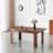 Extendable Rectangular Dining Table with 2 Drop Leaves – Walnut Finish