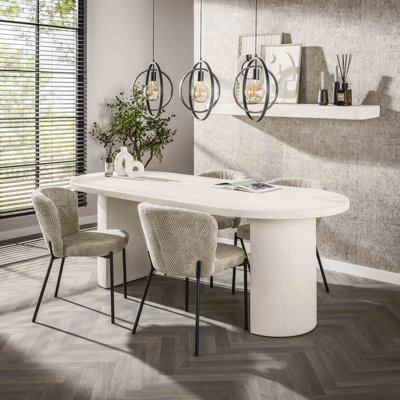Jumbel Oval Dining Table