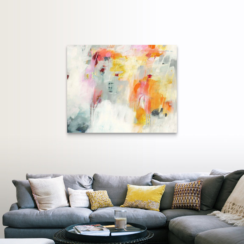 «One by One» par Jill Martin - reproduction d'art sur toile, Toile tendue avec châssis, H 36 po x l 45 po x P 1,25 po